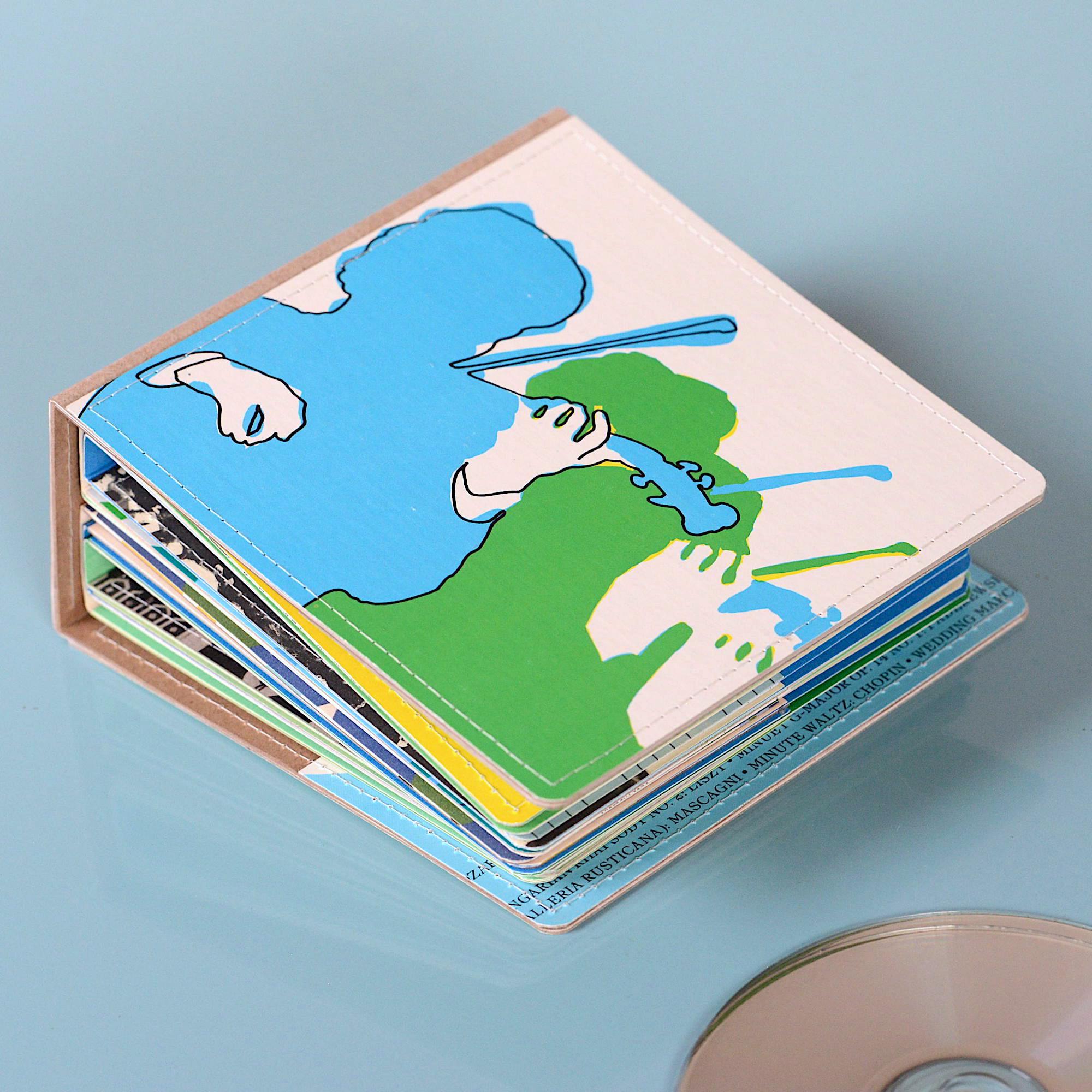 card cd sleeves CD Paper Sleeve with Window (White), 100 Pack – DELTAMEDIA INTL INC main image 0