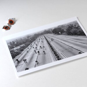 Cycling the Freeway/ Original Los Angeles Photography image 4