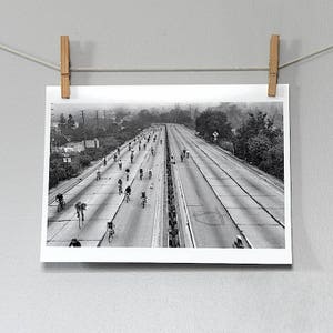 Cycling the Freeway/ Original Los Angeles Photography image 3