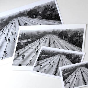 Cycling the Freeway/ Original Los Angeles Photography image 5