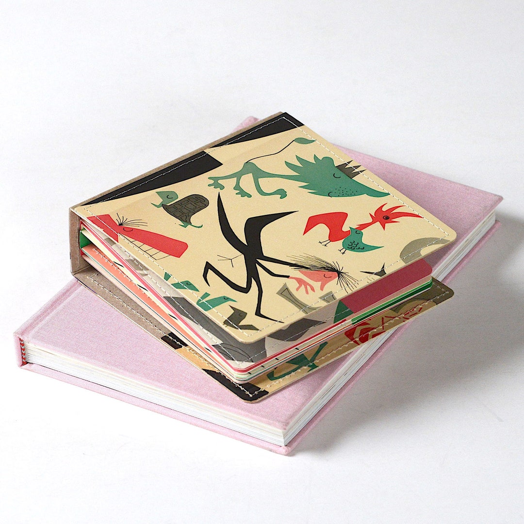 14 CD Wallet, CD/ DVD Storage Book Handmade From Upcycled Album Cover