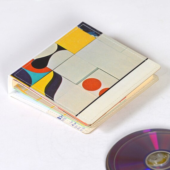 10 CD/ DVD Wallet CD Holder Book Handmade From Upcycled Album Etsy