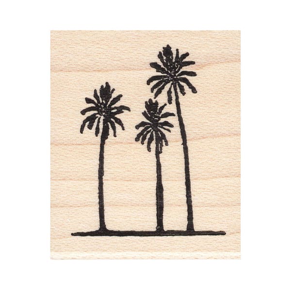 Palm Tree Stamp - Etsy