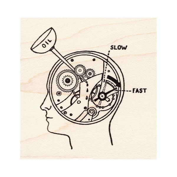 Weird Rubber Stamps Etsy