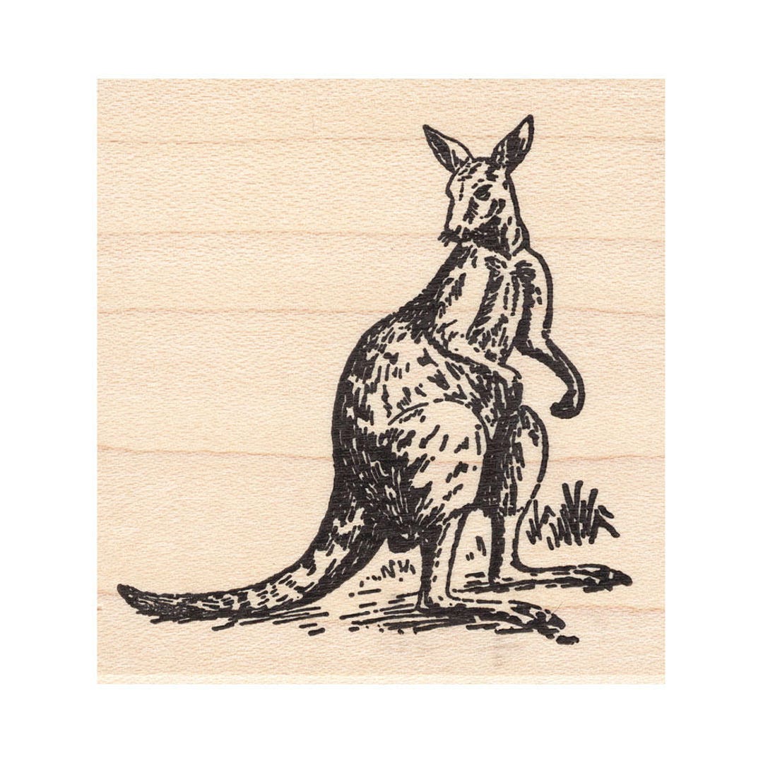 Kangaroo 878H Beeswax Rubber Stamps Unmounted Cling Mounted - Etsy Kangaroo 878H Beeswax Rubber Stamps Unmounted Cling Mounted - Etsy