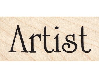 Artist 1278D Beeswax Rubber Stamps Unmounted, Cling, Mounted Stamp Collage Stamping
