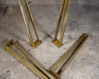 Media Console Legs, MCM Replacement Cabinet Legs, Coffee Table Legs, Gaming Desk Legs, Small Kitchen Table Legs, Dresser Legs