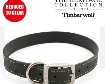 Timberwolf Leather Dog Collars & Leads