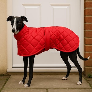 Greyhound waterproof winter quilted coats with short neck fully fleece lined. (SN)