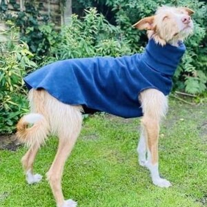 Greyhound and whippet,sighthound fleece jumpers / Sleeveless Sweater/pullover/vest image 6