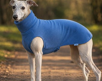 Greyhound e whippet, sighthound jumpers de fleece / Sleeveseless Sweater/pullover