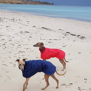 Manteau Greyhound, Manteau pour chien, Manteau doublé polaire, Manteau Whippet, Veste pour chien, Imperméable pour chien, Veste Whippet, image 7