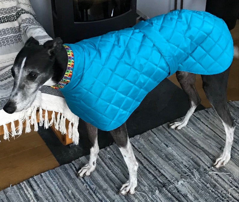 Greyhound Waterproof Winter Quilted Coats Fleece Lined With a Etsy UK