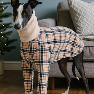 Handmade Polar Fleece Dog Pajamas – For Italian Greyhounds, Whippets, Lurchers & Greyhounds dogs
