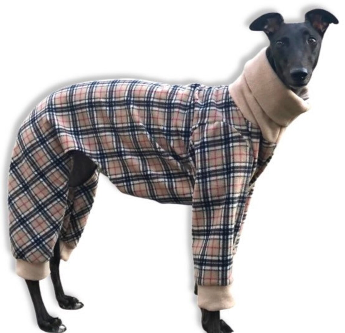 Greyhound Pyjamas Greyhound Clothing Greyhound Fleece Pjs Etsy