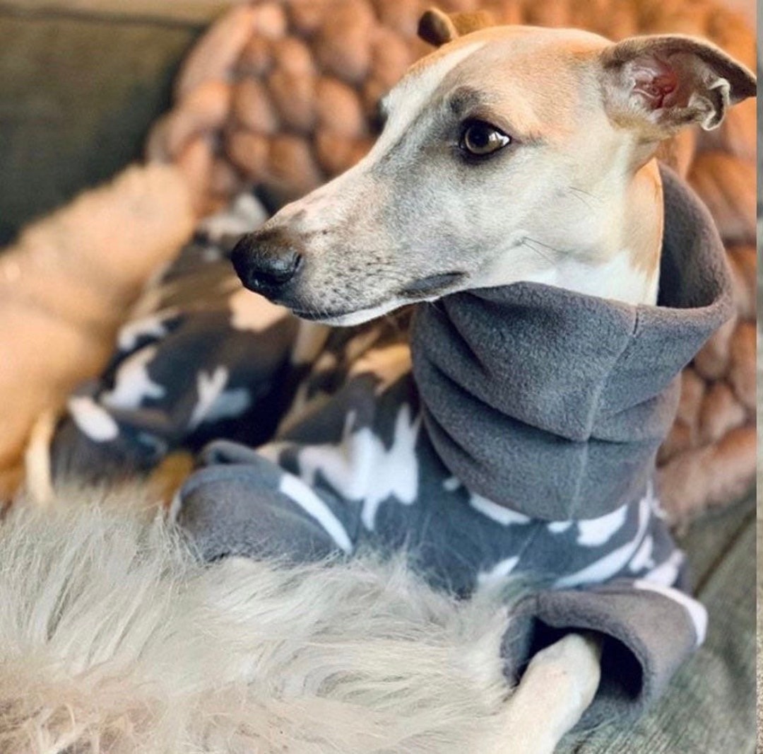 Greyhound Pyjamas Greyhound Clothing Greyhound Fleece Pjs