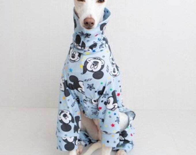 Light weight jersey cotton Greyhound Pyjamas, Greyhound Clothing,Dog Pyjamas, Whippet Clothing, whippet pyjamas limited edition