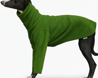 Greyhound and whippet fleece pyjamas 