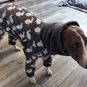 Pijamas Greyhound, Ropa Greyhound, Pijamas de lana Greyhound, Pijamas para perros, Ropa de látigos, Pijamas de látigos. imagen 10