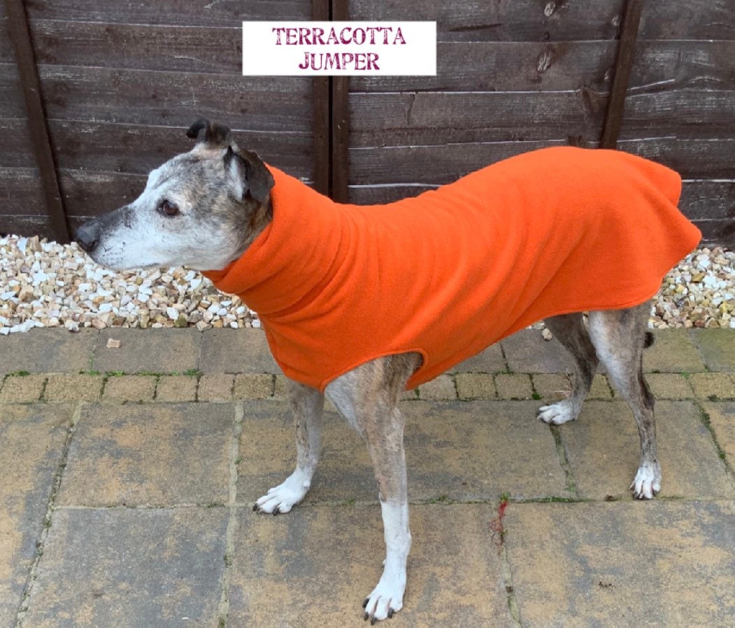 whippet fleece jumpers