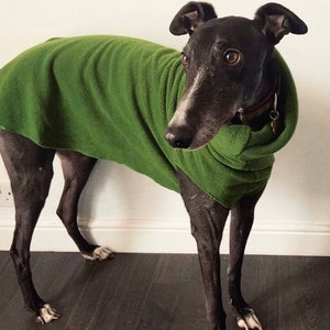 Greyhound and whippet,sighthound fleece jumpers / Sleeveless Sweater/pullover/vest image 5