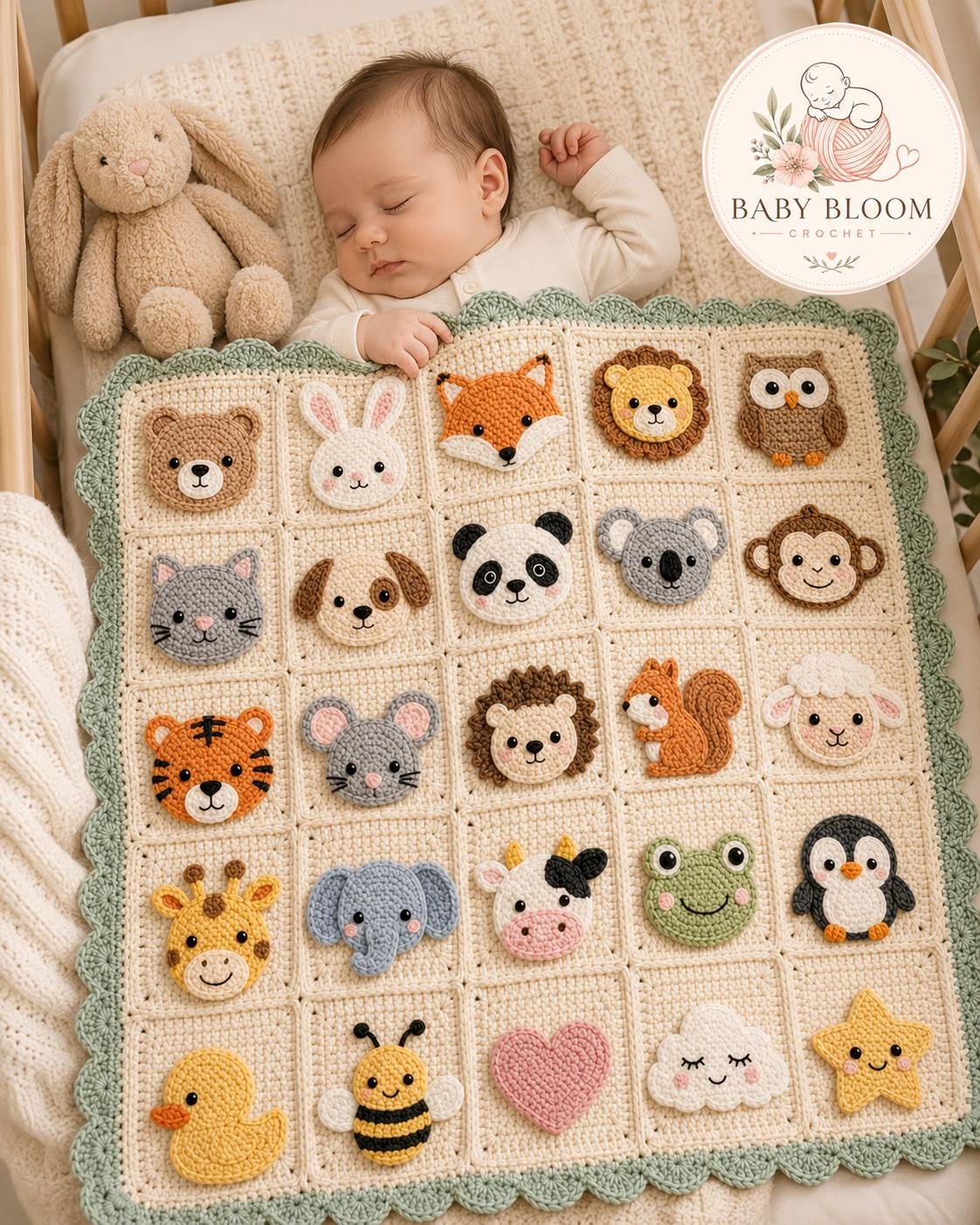 グラニースクエアブランケット - Etsy 日本