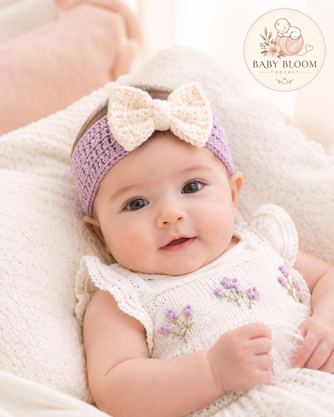 35 Baby Headband Crochet Patterns for Adorable Keepsakes and Photo Props 12 Crochet Baby Headband