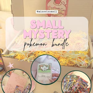 Mystery Pokémon Themed Blind Bags | Toploaders, Prints, Snacks, Binders, Plushies, Stickers, Trading Cards TCG
