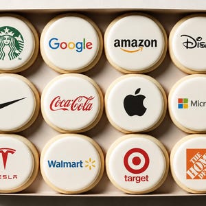 Custom Logo Sugar Cookies | Branded Business Event Gifts