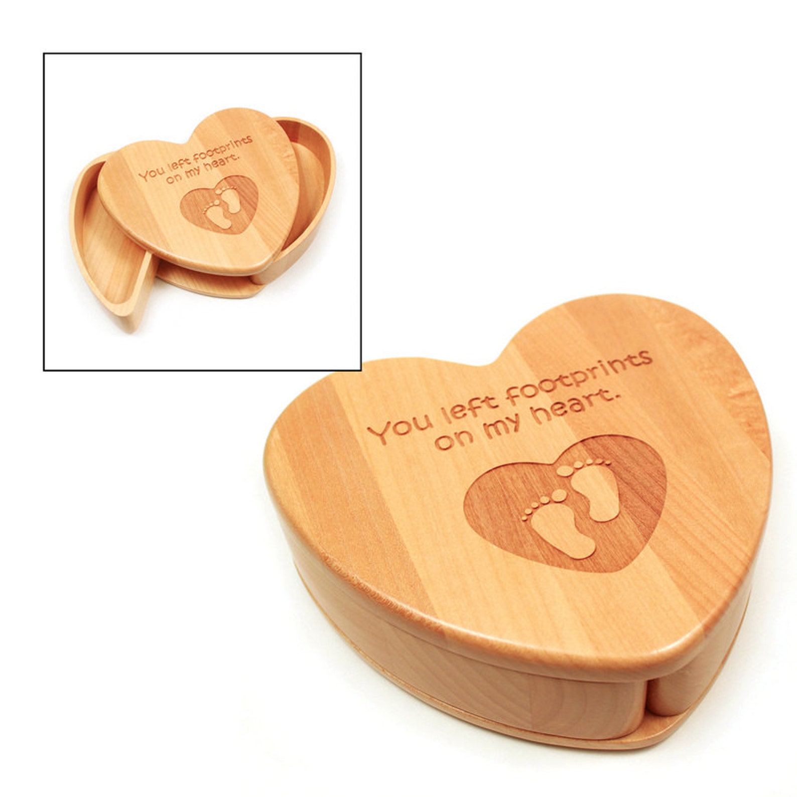 Heart Shaped Wood Keepsake Box Jewelry Box Treasure Box Etsy
