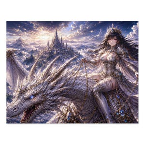 The Dragon Princess's Destiny: To the Kingdom Above the Clouds with the White Dragon 110　252 500  1000Pieces