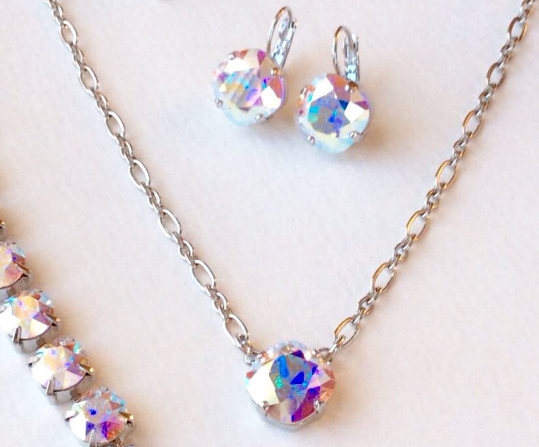Beautiful Austrian Crystal jewelry set charms SMTPS3 main image 0