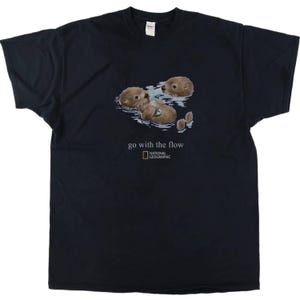 Koszulka National Geographic „Go With The Flow” | Vintage, unisex