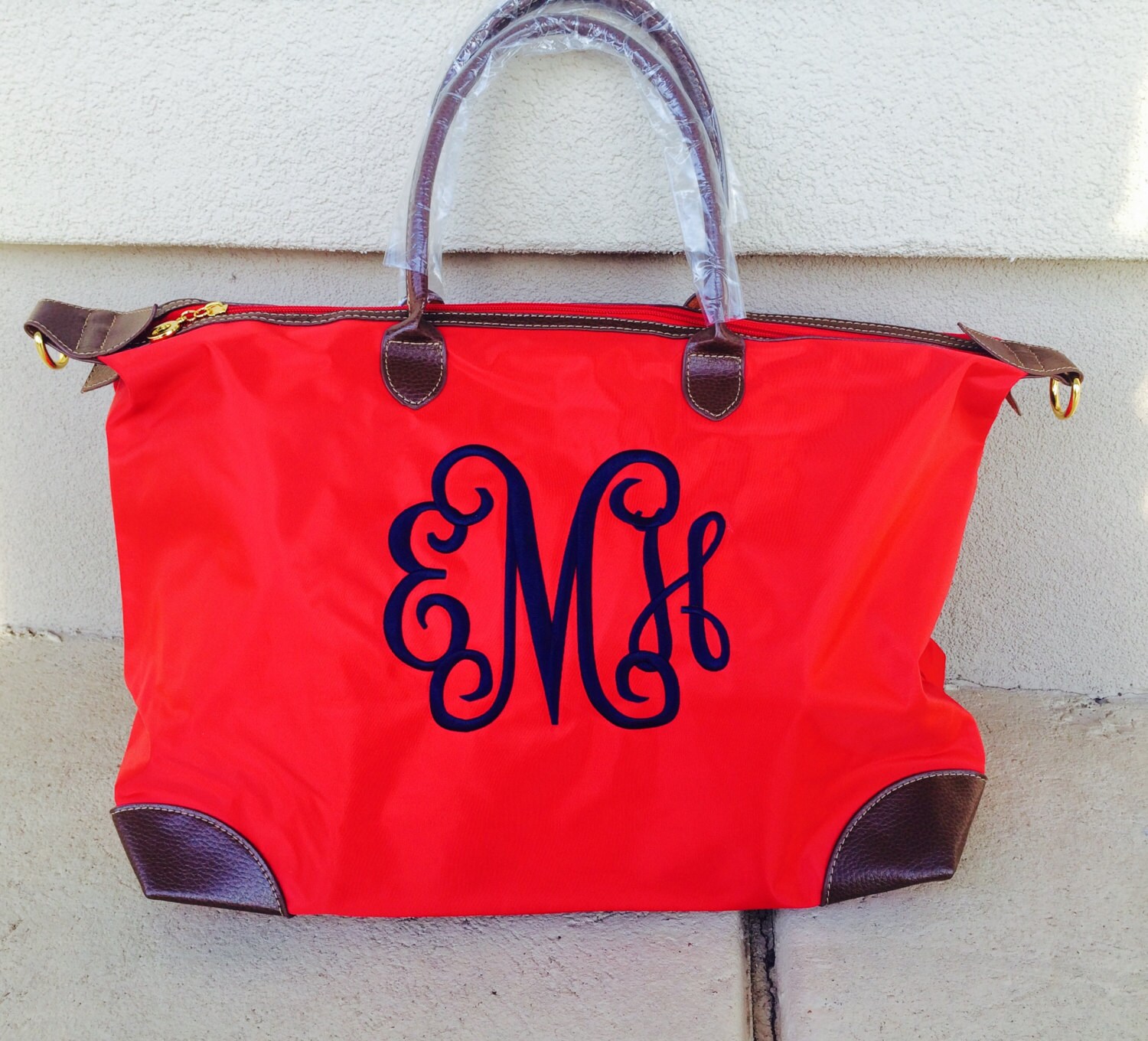 weekender monogram bag