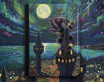 Moonbreon Umbreon Card Binder, Oil Painting Raised Texture Print, 4/9 Pocket Vault X, Toploader