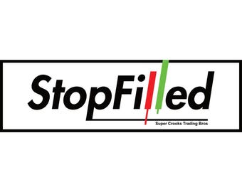 Stop Filled Sticker