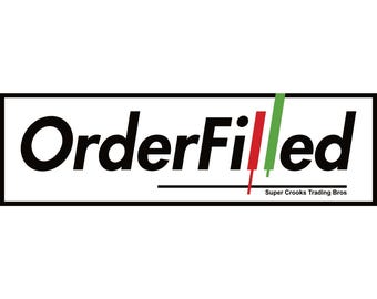Order Filled Sticker