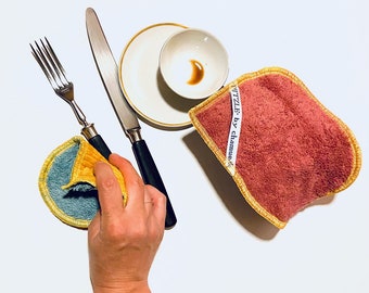 Putzle. Set of 2 alternative to the dishwashing sponge