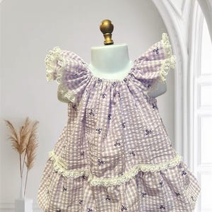 Mädchen Kleid-Twwirl Kleid-Geburtstag Kleid-Kleinkind Kleid- personalisierte Kleid- Rüschen Kleid- Baby Outfit- Geschenk- Baby