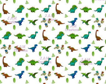 Grüner Dinosaurier nahtlose Muster digitaler Png Dateidownload