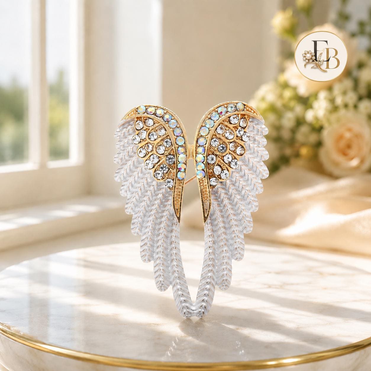 Angel Brooch - Etsy
