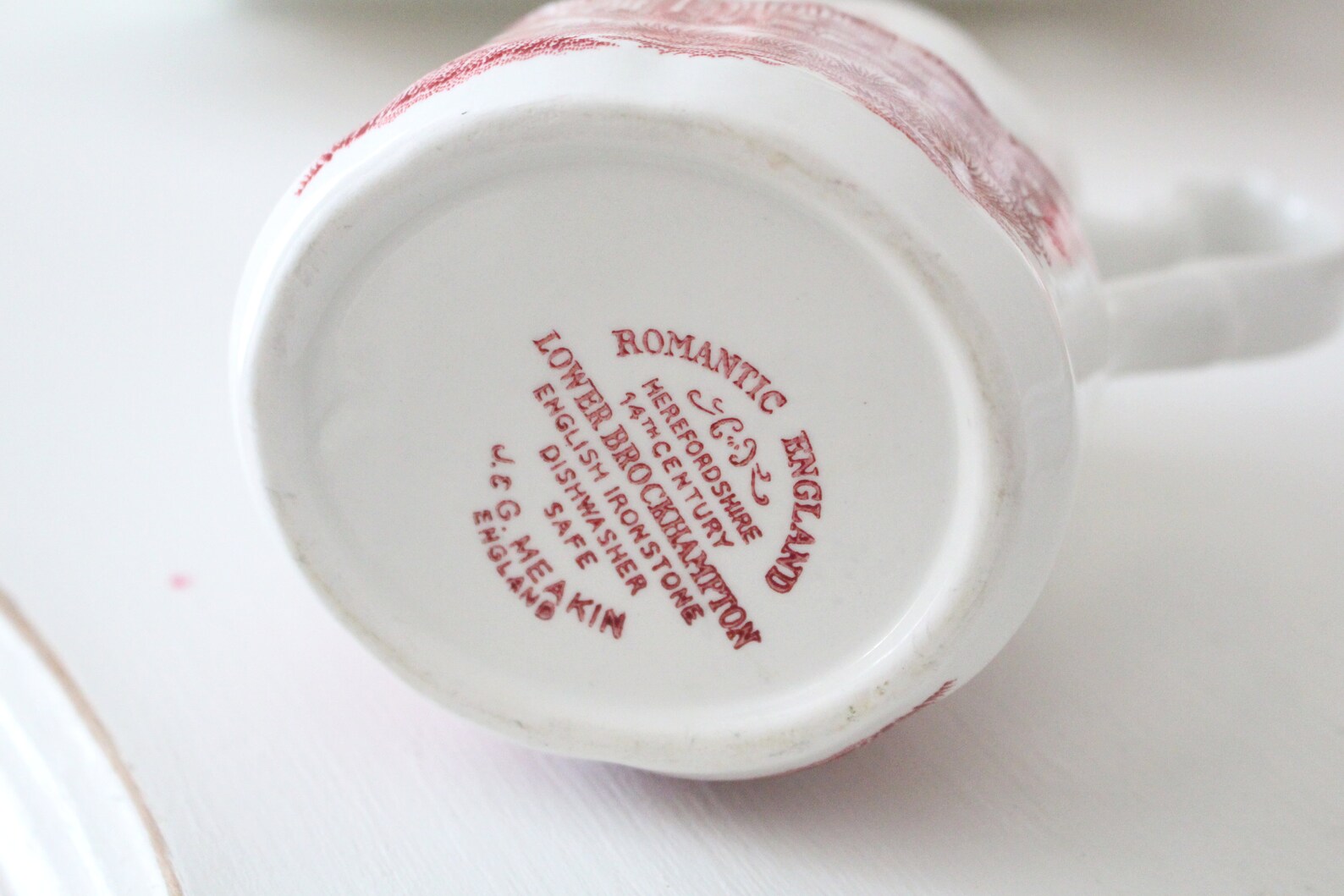 CREAMER ENGLISH by Alfred Meakin English Ironstone Romantic Etsy