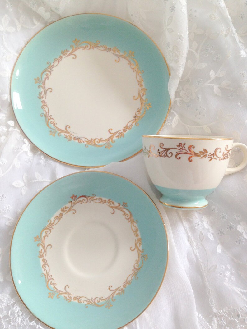 Vintage Lifetime China Co. SemiVitreous Alliance Ohio Gold Etsy