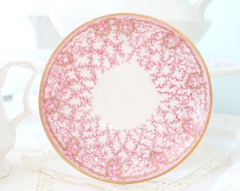 ANTIQUE SAUCER, by Sampson Bridgwood and Son, Replacement China - ca. 1800s