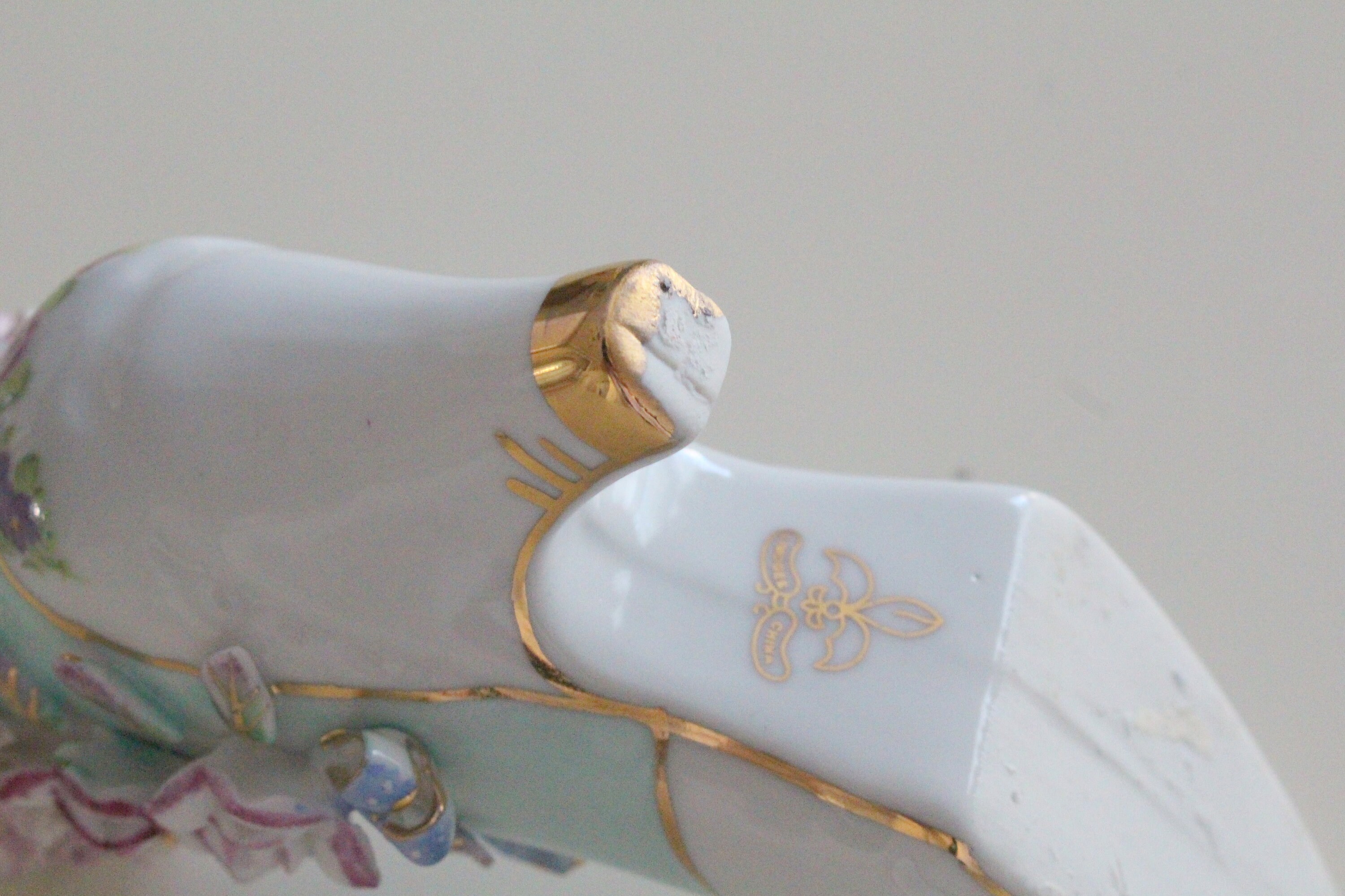 LIMOGES CHINA SHOE Porcelain Marie Inspired Etsy