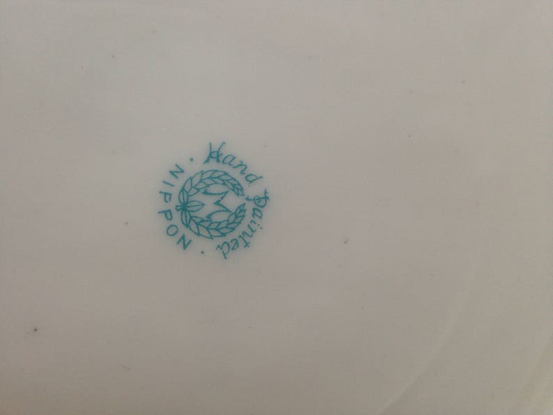 1904+ Collectible Ornate Plate by Morimura Bros. Replacement China ca Gifts for Her Antique Hand Painted PLATE Nippon