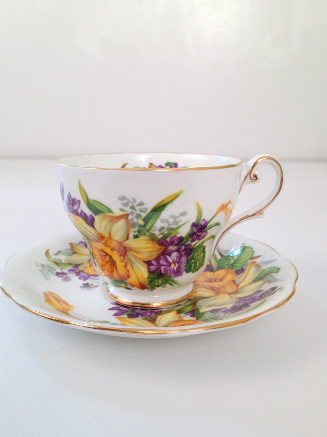 English Fine Bone China Royal Standard Woodland Wonder Pattern Etsy