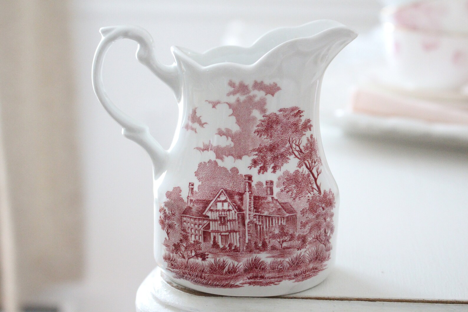 CREAMER ENGLISH by Alfred Meakin English Ironstone Romantic Etsy