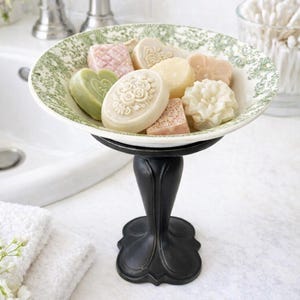 UPCYCLED PEDESTAL BOWL, Royal China Pedestal Small Bowl – Timeless Charm with Modern Function