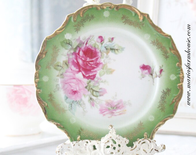 DECORATIVE PLATE Porcelain Plate Wall Decor Housewarming Etsy